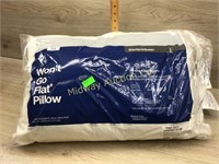 STANDARD / QUEEN WONT GO FLAT PILLOW