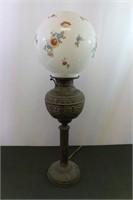 Antique Juno Converted Oil Lamp