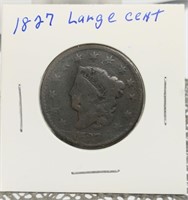 1827 LARGE CENT (DARK)