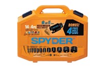 $129 Spyder Carbide-tipped Hole Saw Kit (18-Piece)