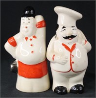 Kitsch Italian Chef & Wife Salt & Pepper Shakers