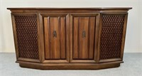Vintage MCM Stereo Console - Works