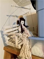 HANGING BENCH AND DOLL