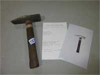 tinsmith setting or paneing hammer