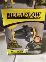 New megaflow float valve
