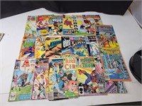 20 vintage comic books
