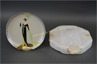 Franklin Mint House of Erte "Directoire" porcelain