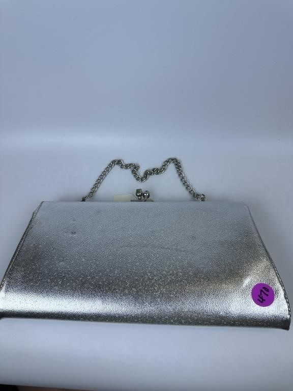 Vintage Silver Clutch