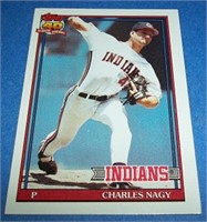 Charles Nagy rookie card