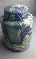Porcelain Hand Painted Décor Jar