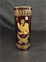 Baccarat Imperial Eagle Crystal Vase