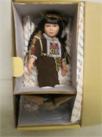 Artaffects Little Dove Native American Doll in Box