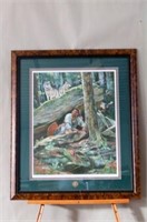 Jack Paluh Framed and Matted Print, National Wild