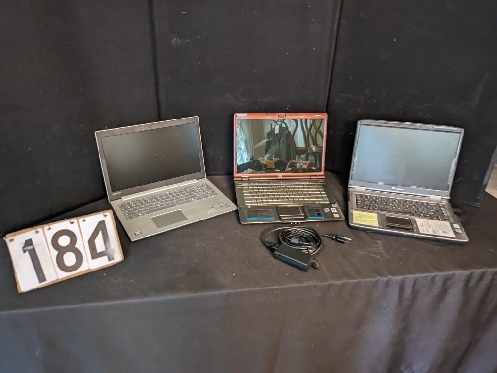 3 Older Laptops