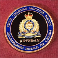 Enamelled New Brunswick RCMP Medallion