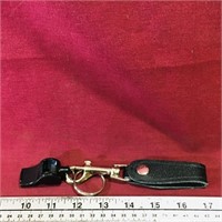 Vintage Whistle With Keychain Strap