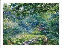 Pierre-Auguste Renoir - "Sentier dans le bois".