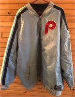 Mens XXL Philadelphia Phillies 80 WS Champs Jacket