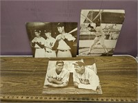 (3) Old Sports Posters- Including Babe Ruth