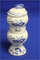 A Japanese Ceramic Salt Container
