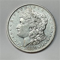 1881-O Morgan Silver Dollar