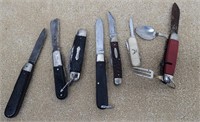 (7) Various Collectible Pocket Folding Knives