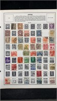 Older World Stamps: Japan, mostly used, hinged,