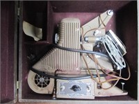 Antique Nasco Film Projector w/Case & Reel