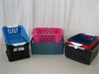 7 count plastic Basket containers