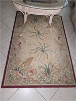 Rug Palm Floral & Birds