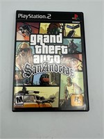 PS2 Grand Theft Auto San Andreas Game