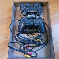 Sony controllers & charging unit