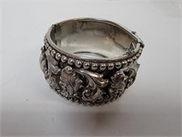 Ornate Metal Cuff Bracelet *