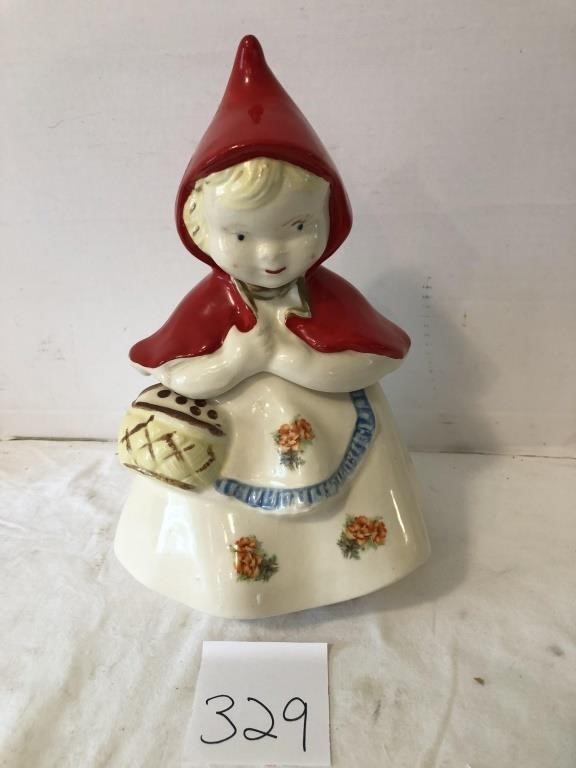 Lil' Red Riding Hood cookie jar, McCoy