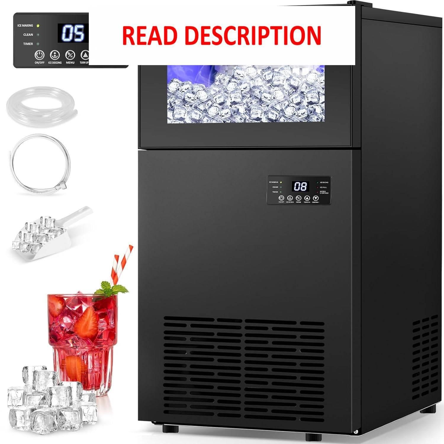 Commercial Ice Maker 130 LBS/24H  15 Wide