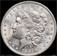 1896 Morgan Silver Dollar Coin Uncirculated