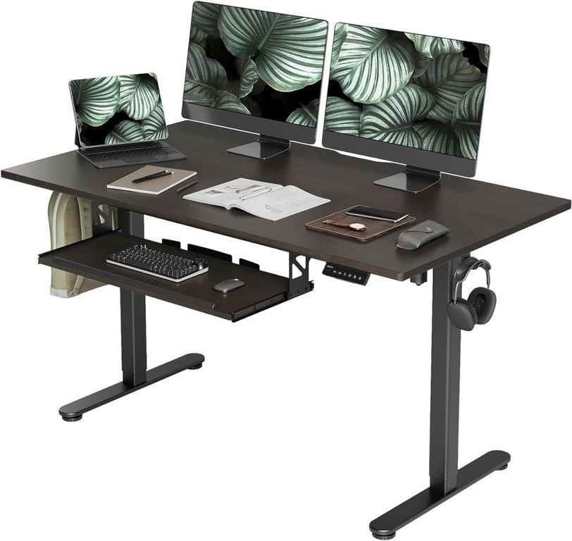 Electric Standing Desk, 55×24 Inch