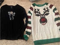 HOLIDAY SWEATER/TOP XL .