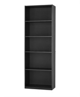 Mainstays 5-Shelf Bookcase  Adjustable  71 tall