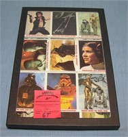 Star Wars 36 card uncut set