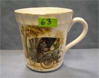 Peugeot horseless carriage coffee mug