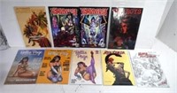 9 Assorted Dynamite Comic Books