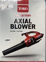 TORO AXIAL BLOWER RETAIL $210