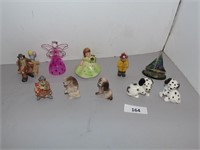 Variety of Figurines - Dogs Angel, clowns