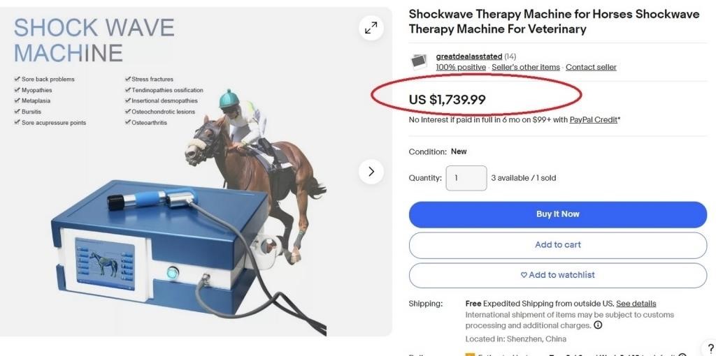 11 - SHOCK WAVE THERAPY DEVICE (T113)