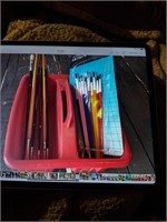 F7) Paint brushes