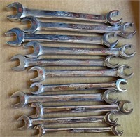 Snap-On 11-Piece Tubing Wrench Set
