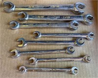 Snap-On SAE 8-Piece Tubing Wrenches