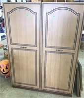 Metal Wardrobe - No Key - 48x63x20