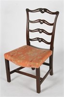 Chippendale Mahogany Ladder Back Chair